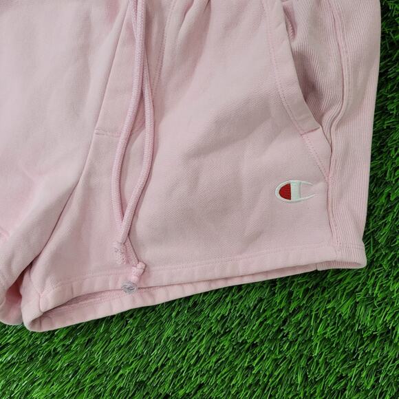 Champion Workout Shorts XS/S Pink Reverse-Weave - Picture 2 of 16